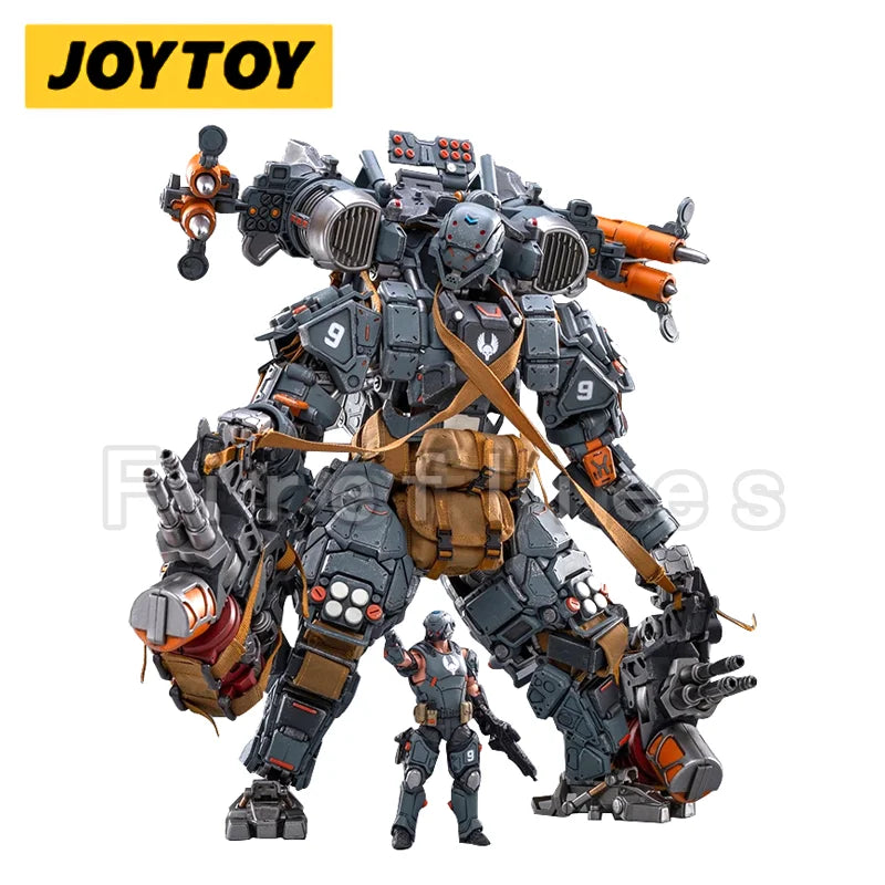 1/18 JOYTOY Action Figure Mecha Fear V Heavy Trajectory Type W/ Pilot Anime Collection Model Toy For Gift