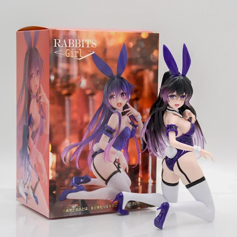 13cm KDcolle Date A Live Kurumi Tokisaki Wedding Dress Anime Figure Date A Bullet Yatogami Tohka Action Figure Model Doll Toys