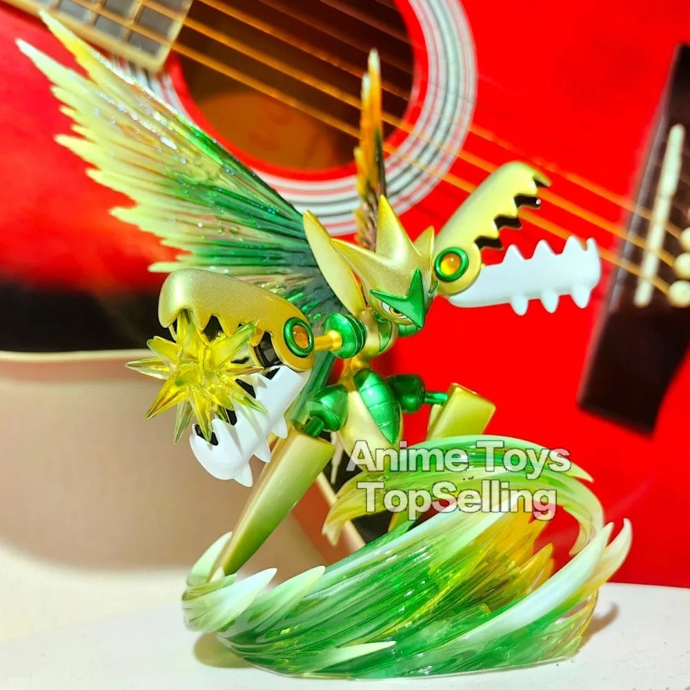 13cm/5.12in Anime Pokemon Figure Mega Scizor Action Figures Pvc Statue Desktop Ornamen Collection Model Toys for Children Gifts