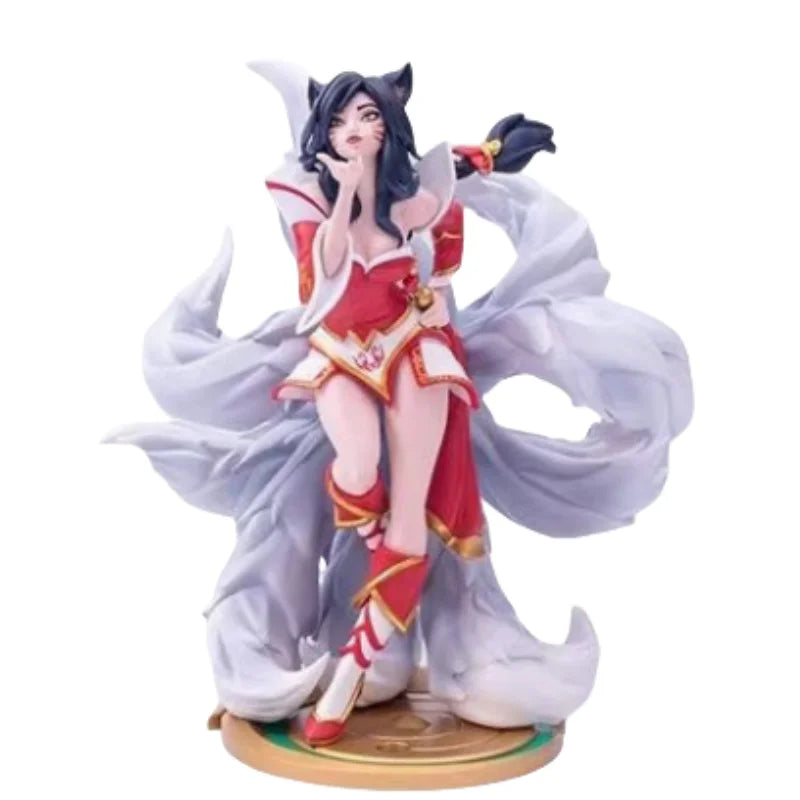 League of Legends Collectible Original Ahri the Nine-Tailed Fox Statue Medium Size Action Figure Brand New Unopened Toy