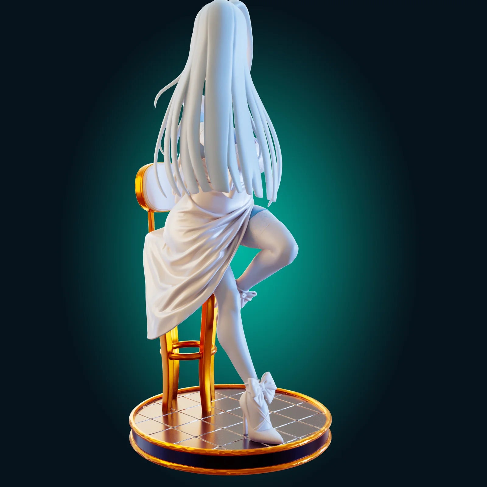 3D Print Resin Toy Kit DIY Unassembled Figurine 1/7-1/18 Gk Unpainted Statue Figures Model for Collectors