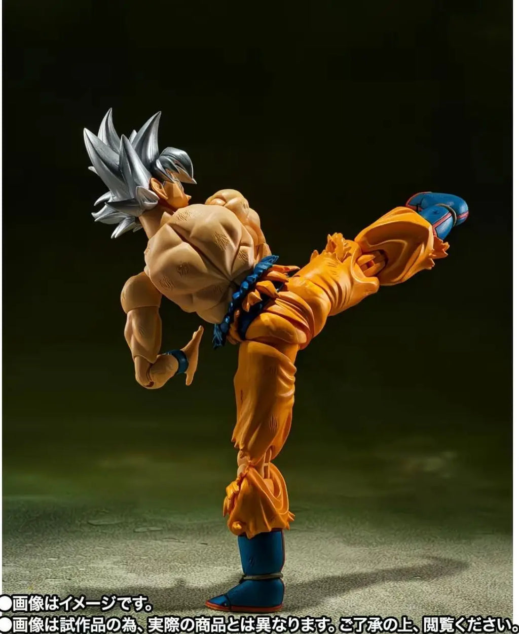 Bandai Dragon Ball Z VJ30TH S.H.Figuarts Son Goku Ultra Instinct TOYOTAROU Edition SHF Super Saiyan Ultra Instinct Figure Model