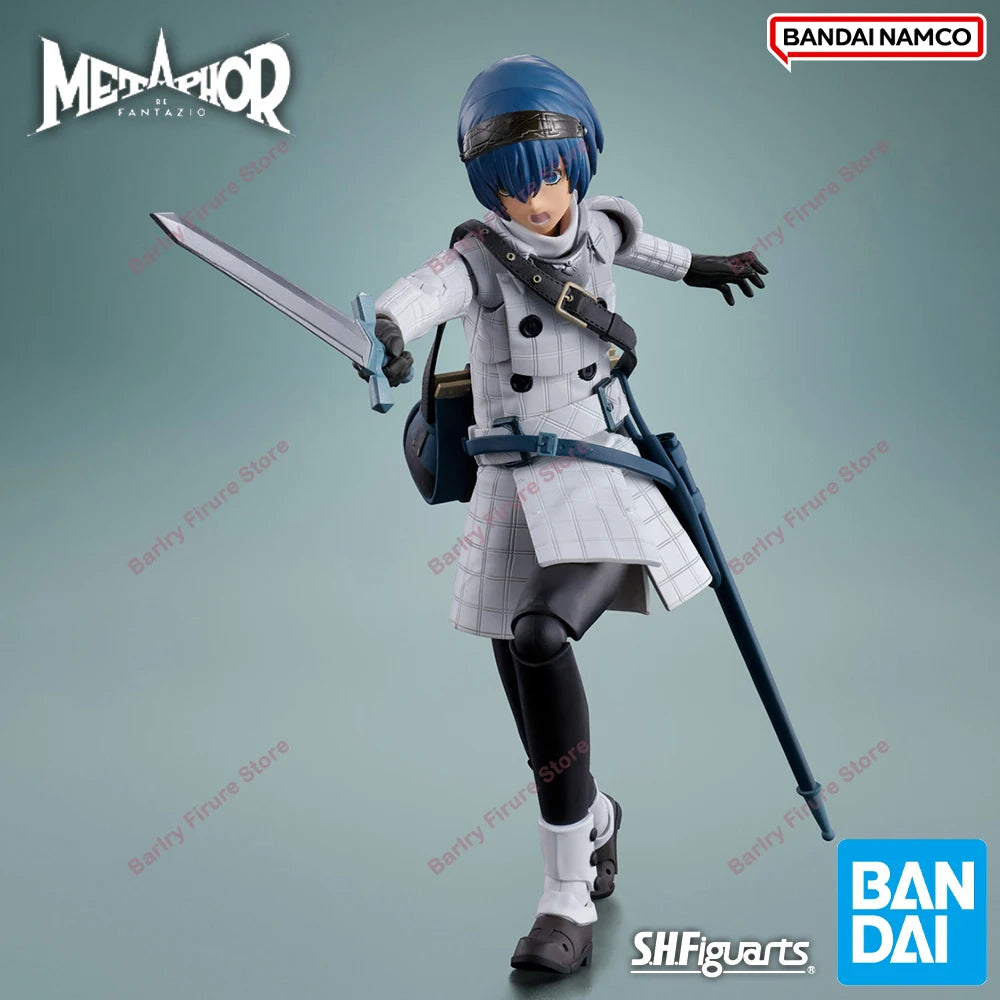 In Stock BANDAI S.H.Figuarts SHF Metaphor: ReFantazio Protagonist Shujinkou Anime Figure Action Figurine BANDAI Boxed Model Toys