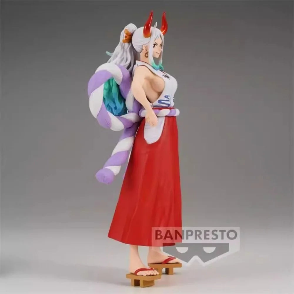 Auf Lager Bandai BANPRESTO KOA König des Künstlers One Piece Yamato Anime Actionfigur Spielzeug Geschenk Modellsammlung