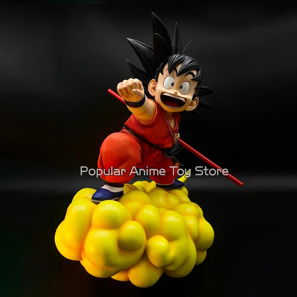 7.87in/20cm Anime Dragon Ball Figures Son Goku Somersault cloud Action Figures PVC Statue Collection Model Toys Christmas Gifts