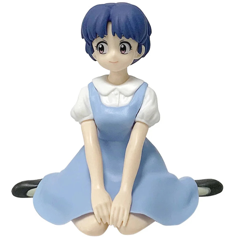 Original BANDAINAMCO BANPRESTO Ranma 1/2 Relax Time Shampoo Tendou Akane Ranma PVC Figure Model Collector Figurine Toys Gift