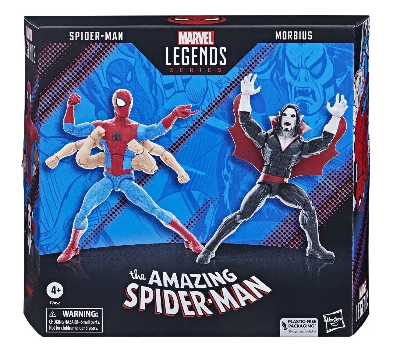 In Stock Marvel Legends Series Six Arm SpiderMan Vs Morbius 2 Pack Walmart Exclusive Action Figure Model Toy Hobby Gift