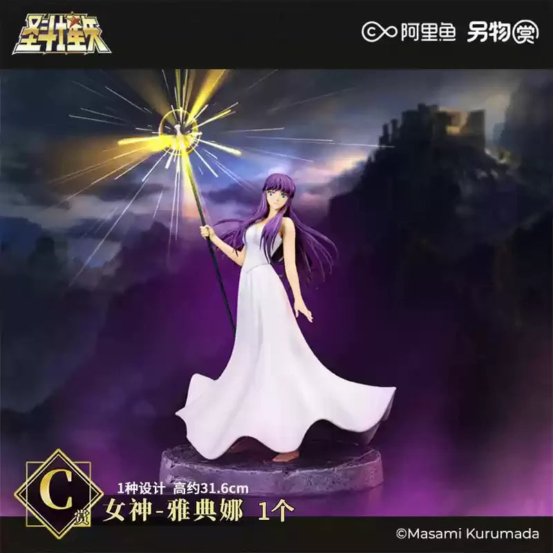 Genuine Saint Seiya Bntsh Ichiban Kuji Anime Figure Virgo Shaka Leo Aiolia Scorpio Milo Action Figure Desktop Decoration Gifts