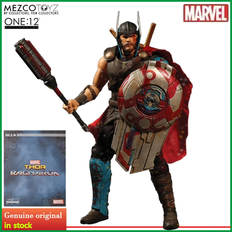 Mezco Toyz Original 1/12 Collective Series Mobile Doll Marvel Superhero Model Thunder God 3 HAmerican Surroundings Boy Toys Gift