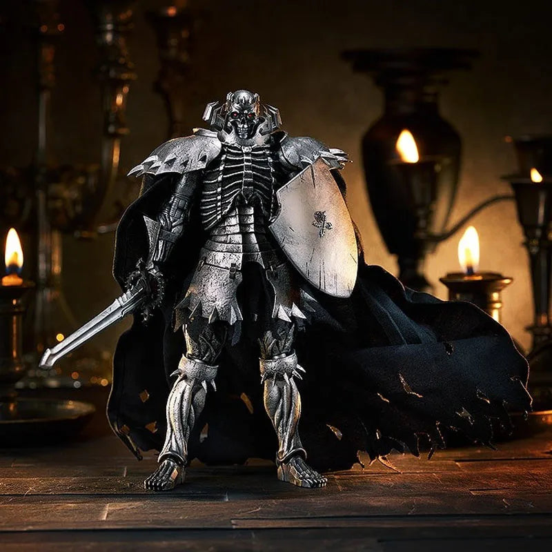 In Stock MAX Factory Original Box FIGMA 634-DX SKULL KNIGHT DX EDITION Action Figure Model Toy Gift for Kid Foam Box Packaging