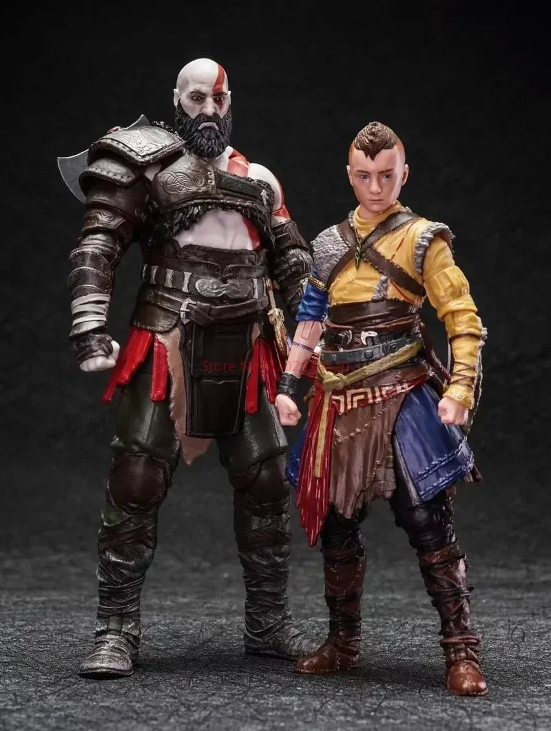 Spin Master God Of War: Ragnarok Ps5 Kratos Atreus 6-Inch Action Figure Collection Model Toy Original Box In Stock Birthday Pres