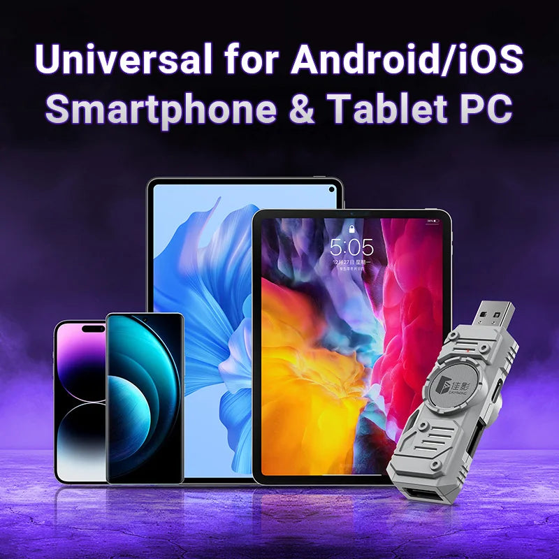 GAMWING M9 5-in-1 Keyboard And Mouse Converter Plug And Play For IOS/Android/Harmony