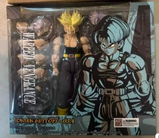 Tonsenarttoys Dragon Ball Z Super Saiyan Future Trunks S.H.Figuarts Anime Action Figure Model Figurine Collection Toys Gifts