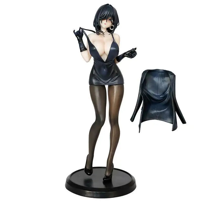 Hot Sale Ishimi Yokoyama Black Dress Detachable Cloak Anime Girl Figure PVC Collectible Desktop Decor Gift for Anime Fans
