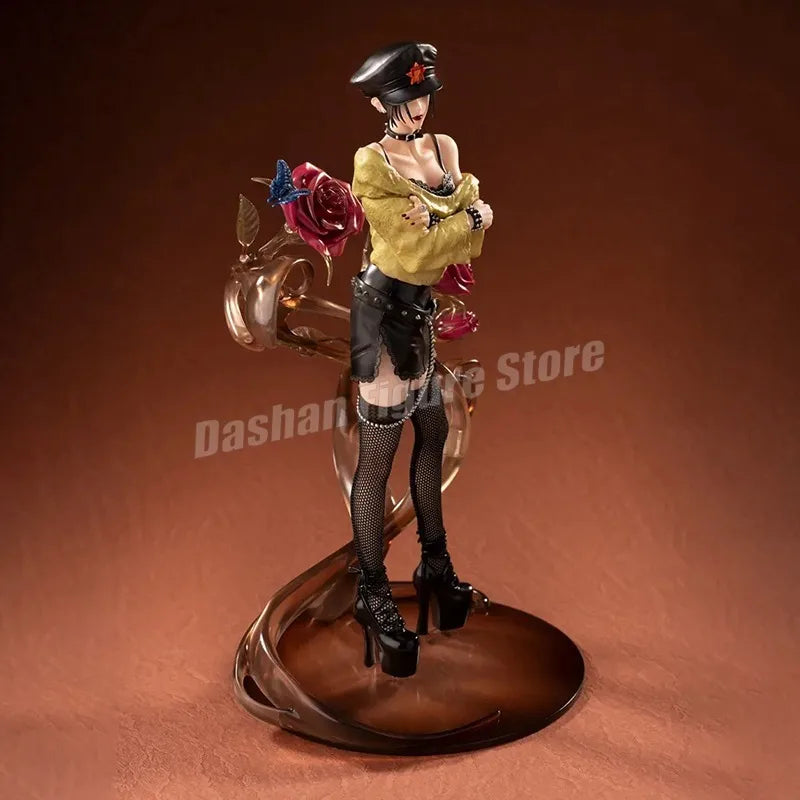 Anime Hobbymax NANA Actionfigur PVC Schönes Mädchen Sammlerpuppe Modellzimmer Ornamente 24 cm Komatsu Nana Figur Spielzeug Geschenke