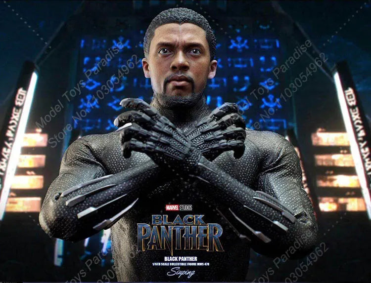 HotToys HT MMS470 1/6 Collectible Toys Black Panther 2.0 Men Soldier Super Hero 12inch Action Figure Model Gifts