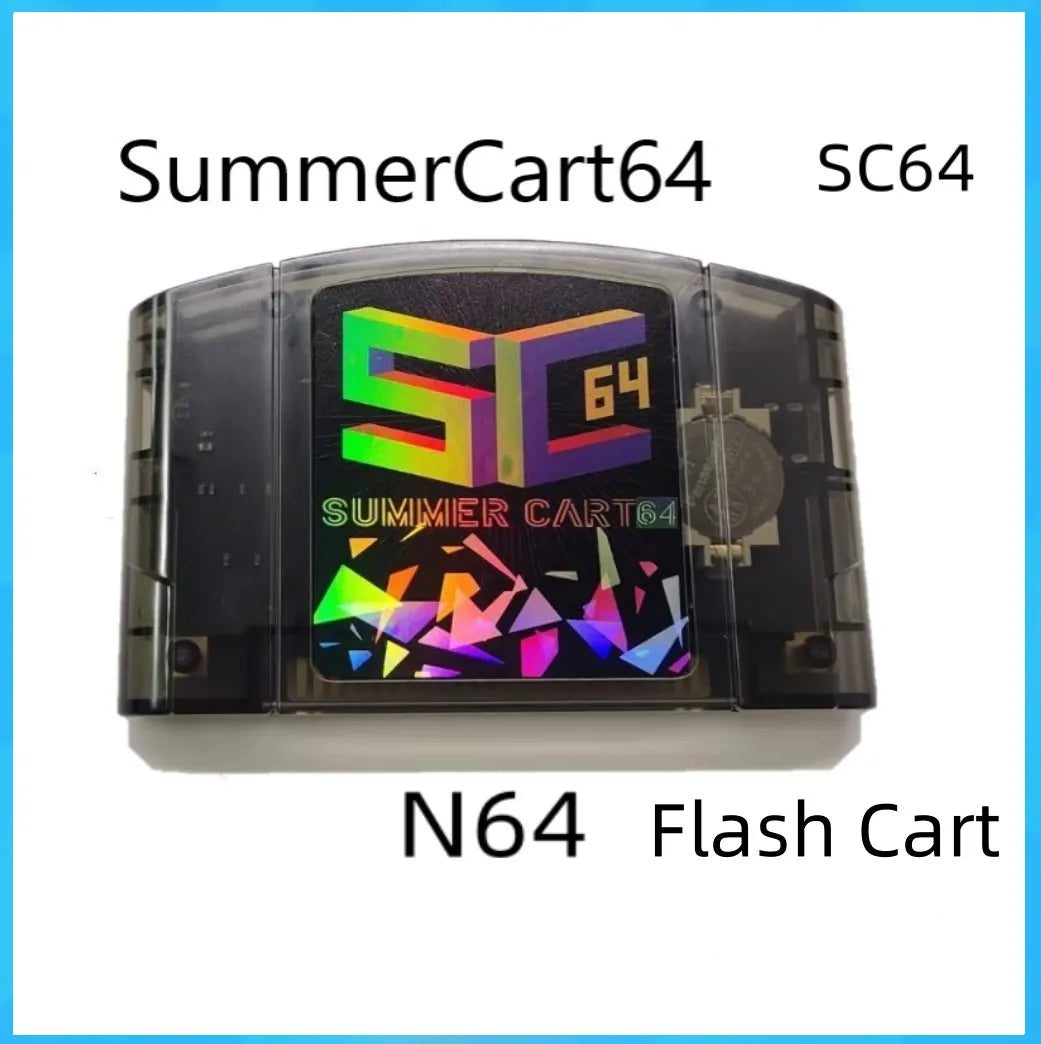 Original SC64 Flash Cart SummerCart64 Open Source Game Card  64 Video Game Console Modular Chip