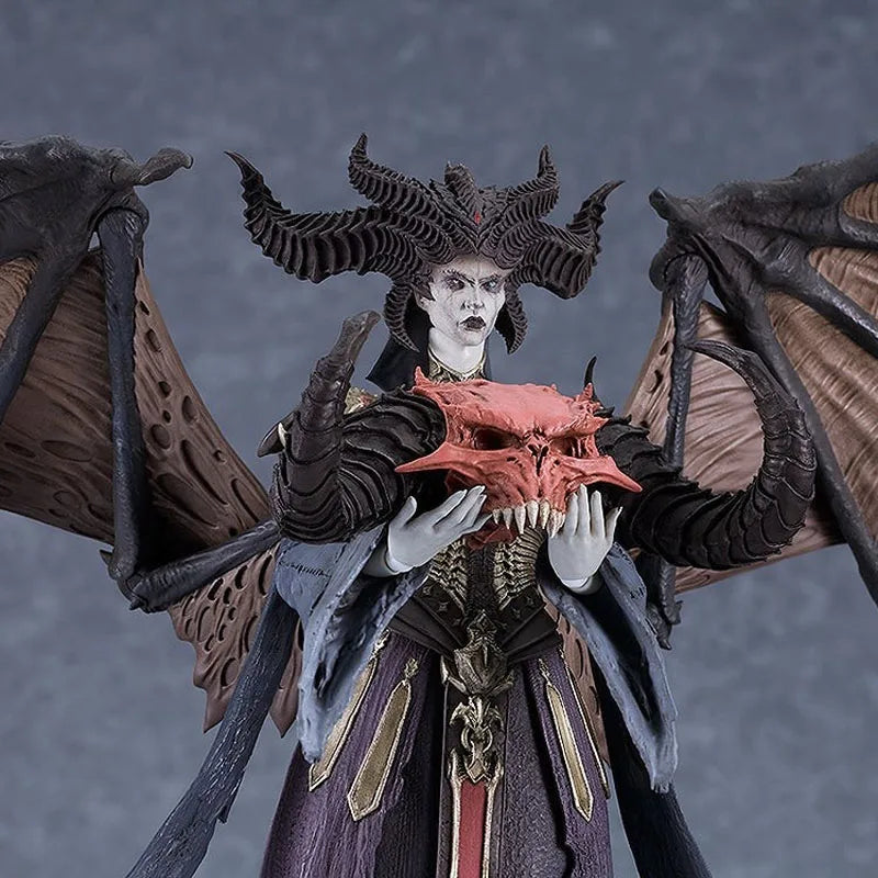 In Stock MAX Factory Original Box FIGMA 648 Blizzard Lilith Diablo Action Figure Model Toy Gift for Kids Foam Box Packaging