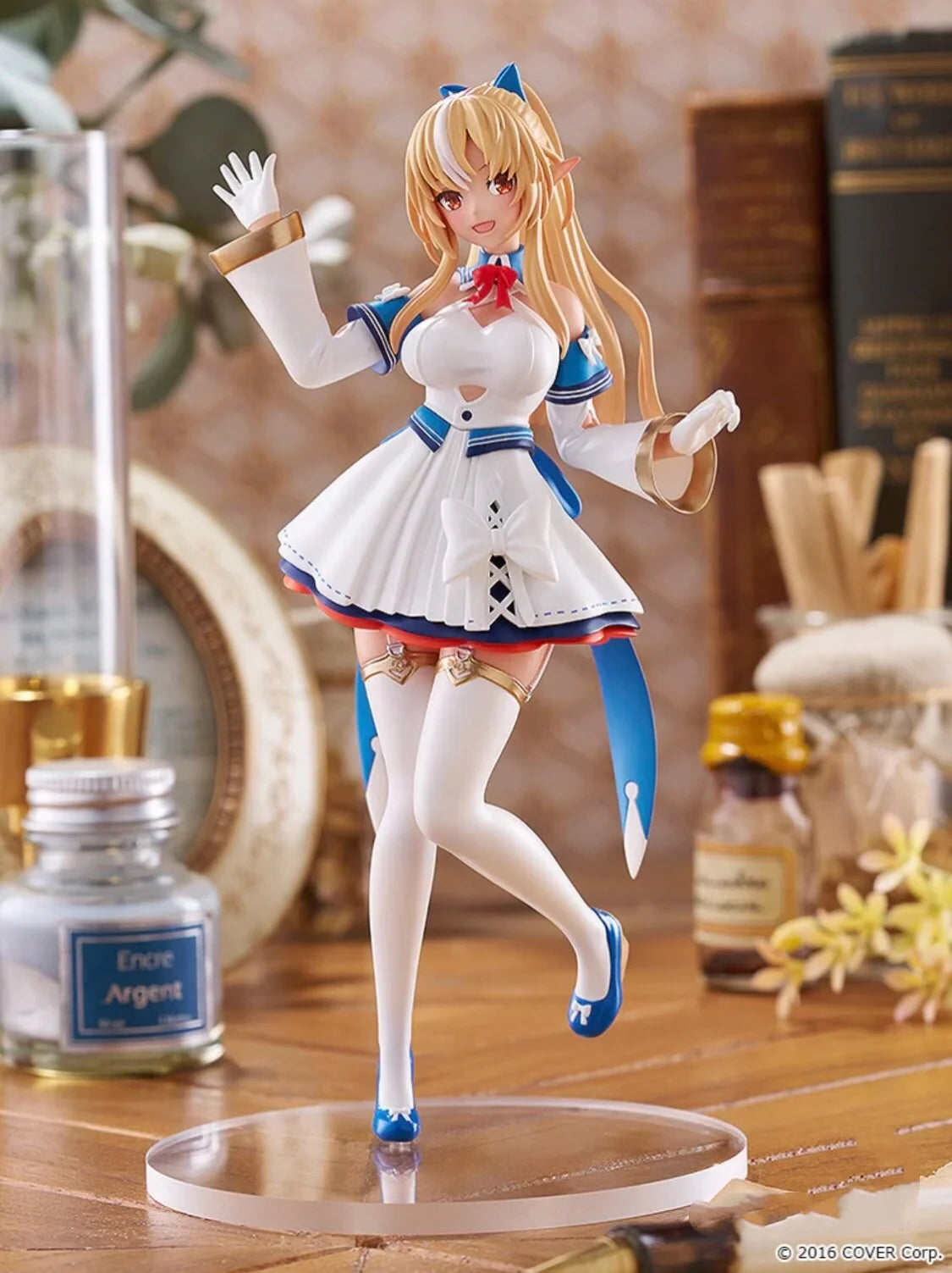 New Genuine Pup Virtual Anchor Vtb Hololive Unknown Fire Freya Figurine In Stock