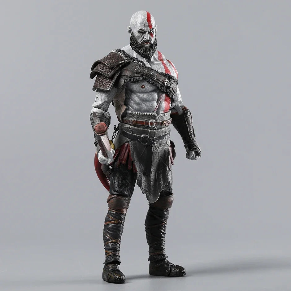 God of War Kratos Atreus Action Figure PVC Toys Collection Model Doll