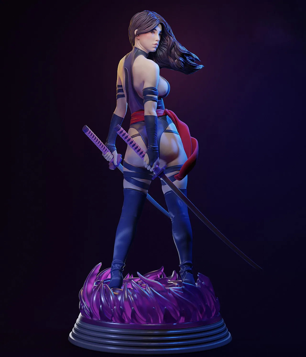 3D Print Resin Toy Kit DIY Unassembled Figurine 18cm-15cm-12cm-10cm Gk Unpainted Statue Figures Model for Collectors