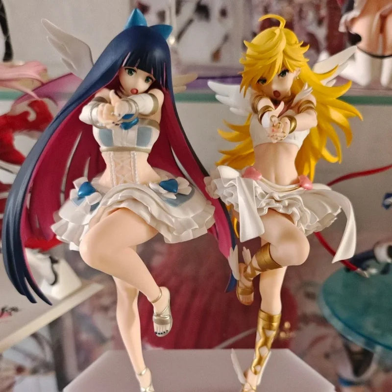 In Stock GSC HELLO! Panty/Stocking with See-Through Anime Action Figure Assembly Model Toys Collectible Model Gift 2 PCS