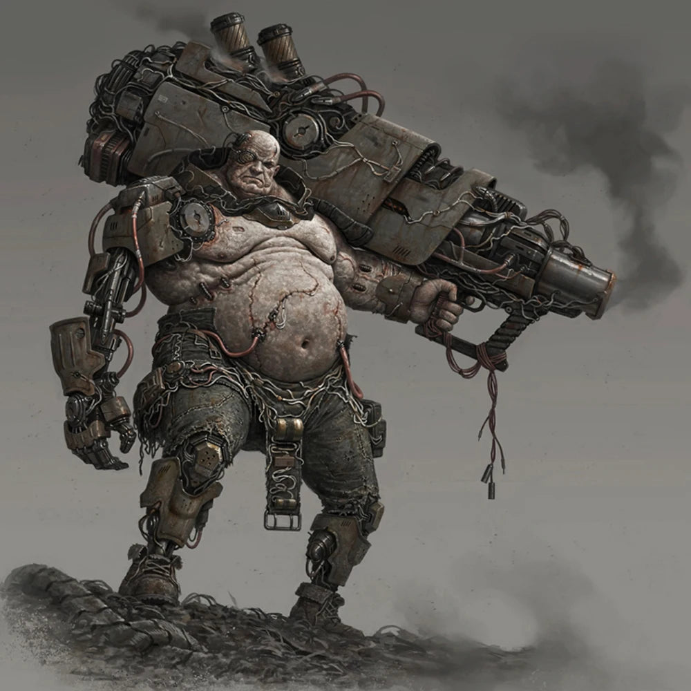 1/24 Juggernaut, Resin Model figure, GK, Fantasy theme, Unassembled and unpainted kit