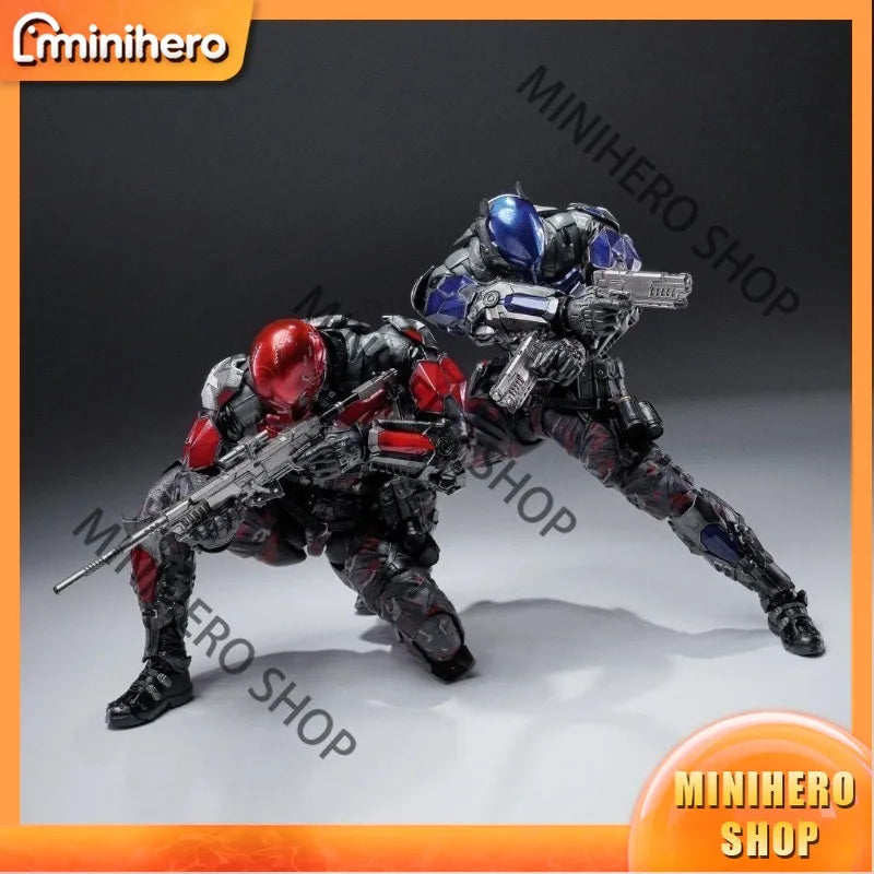 Pre-Sale Authentic LPZZ Batman Arkham Knight 1/12 Action Figure DC Superhero Poseable Anime Model Toy Collectible Doll Gift