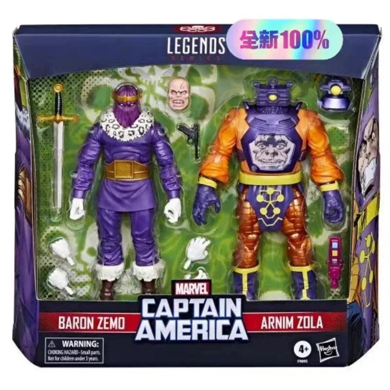 New Original Hasbro MARVEL LEGENDS BARON ZEMO ARNIM ZOLA  Action Figure Toy Gift