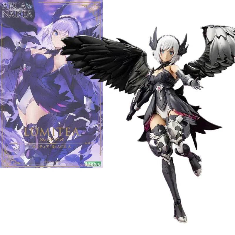 In Stock Kotobukiya Original ARCA NADEA ERMEDA CHARMED LUMITEA Anime Action Figure Assembly Model Toys Collectible Gifts