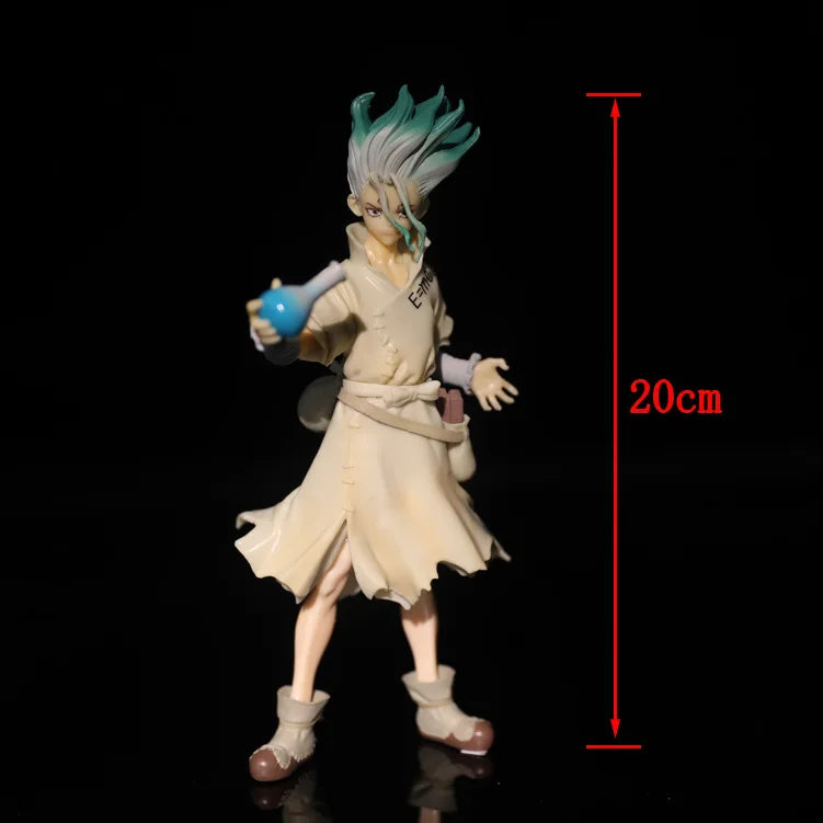 Dr. Stone Ishigami Senkuu Standversion 20 cm Figur Modell Spielzeug