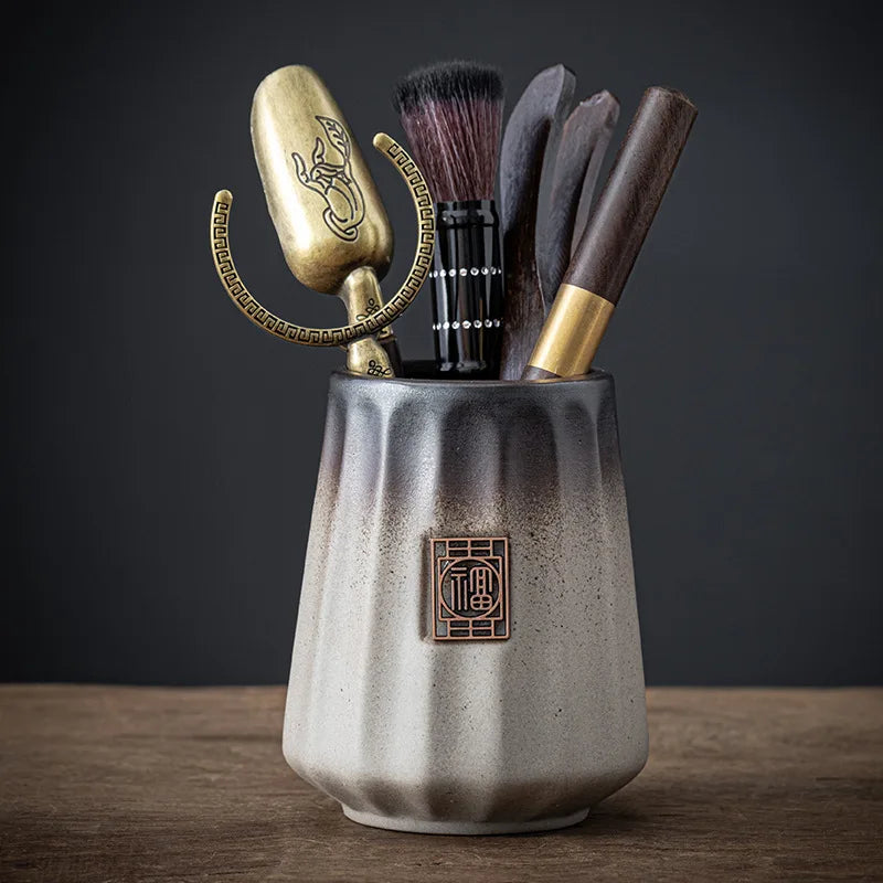 6 Teile/satz Teezeremonie Hitzebeständige Teekanister Werkzeuge Holz Chinesische Gongfu Teelöffel Teezange Nadel Set Teestube Zubehör