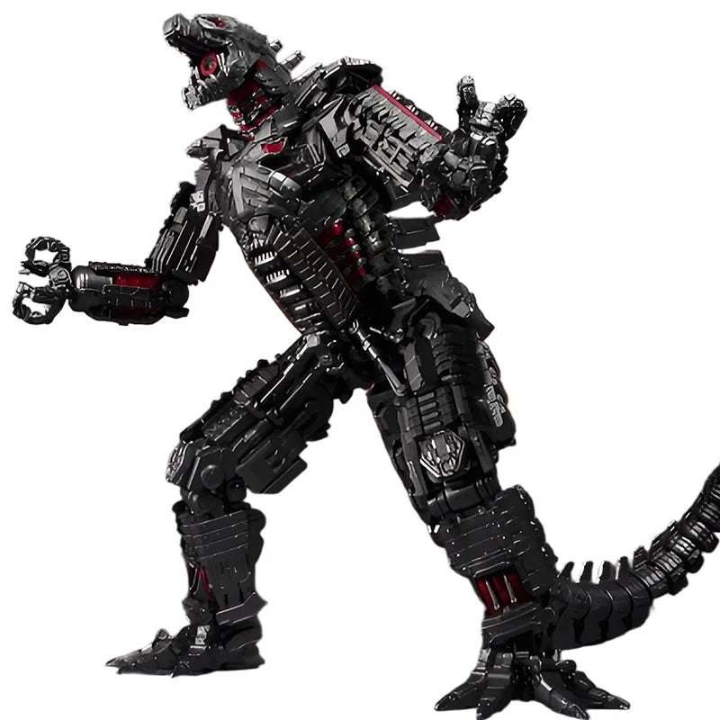 Bandai Original S.H.MonsterArts Mechagodzilla “Godzilla Vs. King Kong” (2021) - Duel Edition-&Mechagodzilla Model Gifts for Boys