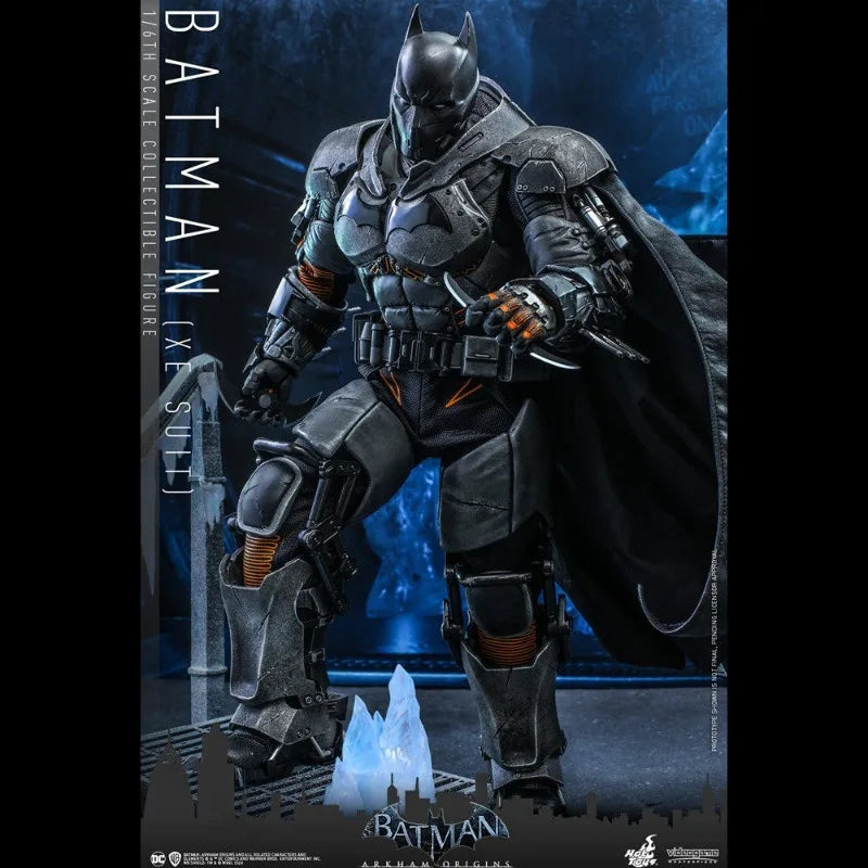 24 Hours Shipping HOTTOYS HT VGM52 1/6 Batman Arkham Origins Thermal Armor Batman Soldier Movable Model Gift Collection