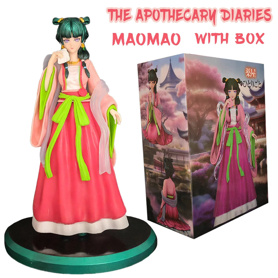 Hot Anime The Apothecary Diaries Figure Maomao PVC Model Home Desktop Decorate Action Doll Toys Christmas Birthday Gifts