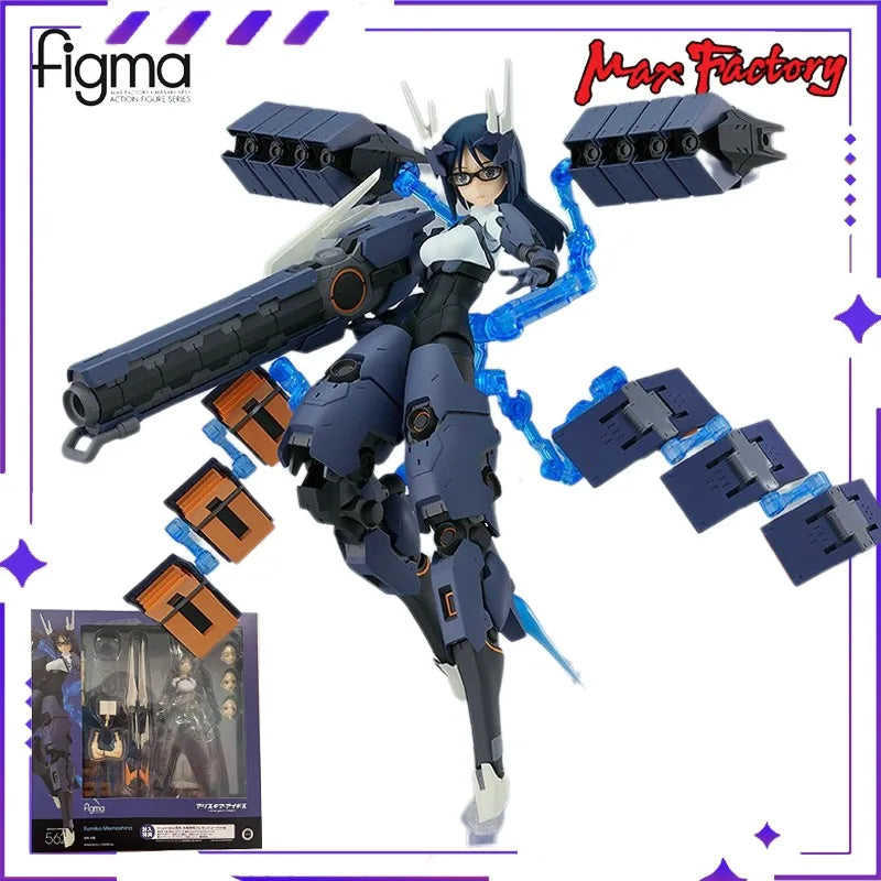 Spot Max Factory Original Figma # 562 Mech Alice Encyclopedia Wenjia Anime Mobile Mech Handmade Doll Model Toy Gift Collection