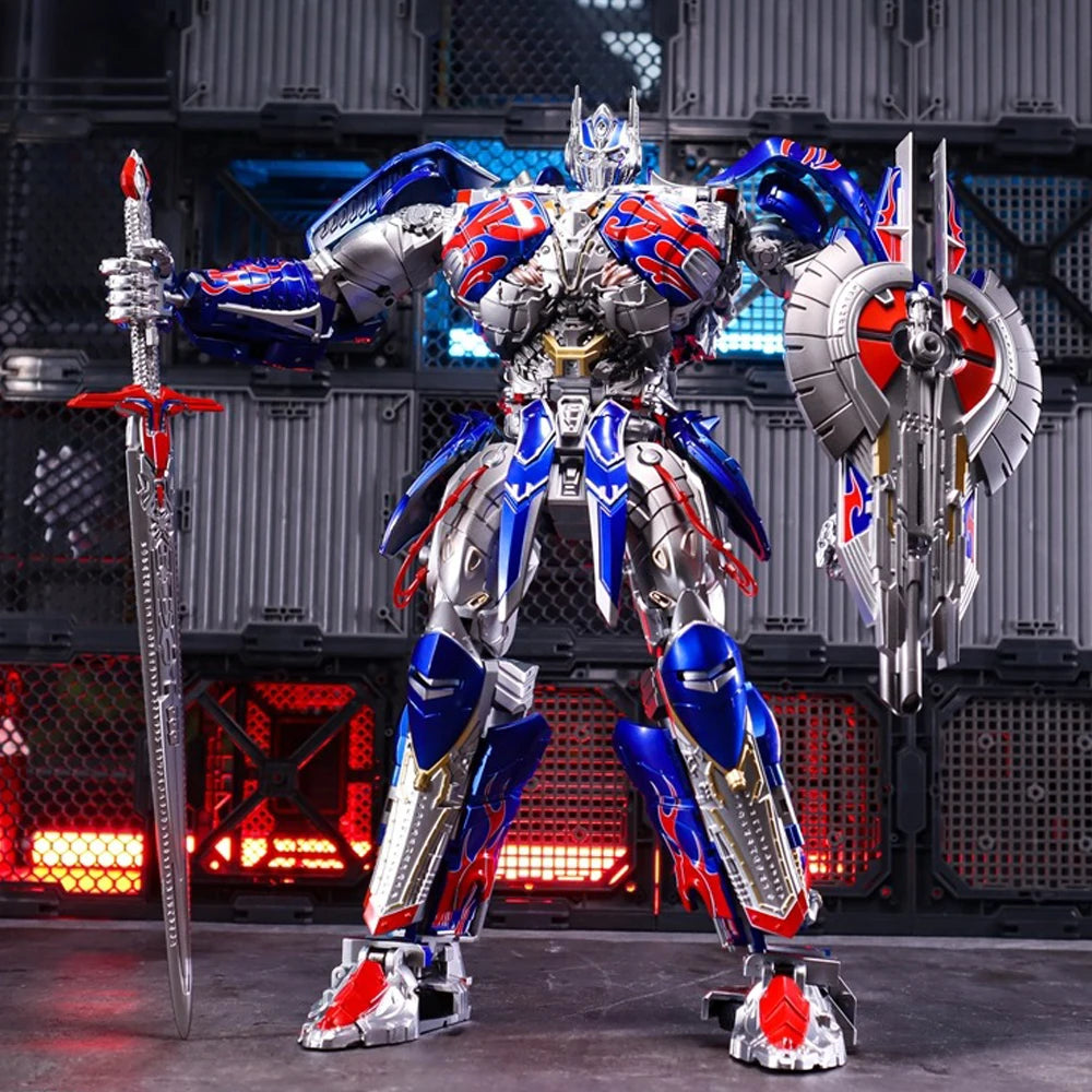 Transformationsspielzeug BMB Optimus Commande Roboter BS03 Last Knight Warrior Modell BS-03 Deformation Actionfigur Anime
