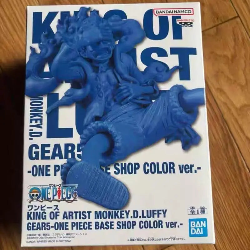 [Genuine] Original Bandai Banpresto Anime One Piece King of Artist Monkey.d.luffy Gear5 Base Shop Color Ver Figure Model Toys