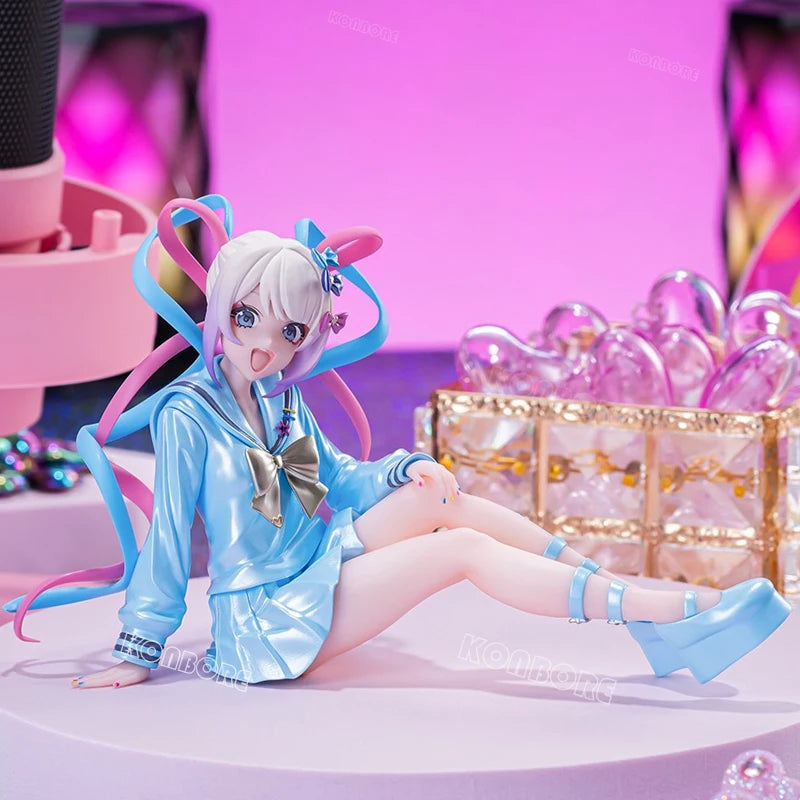 New Needy Girl Overdose Anime Figure KAngel OMGkawaiiAngel Action Figures Virtual Uploader PVC Collection Model Ornaments Gifts