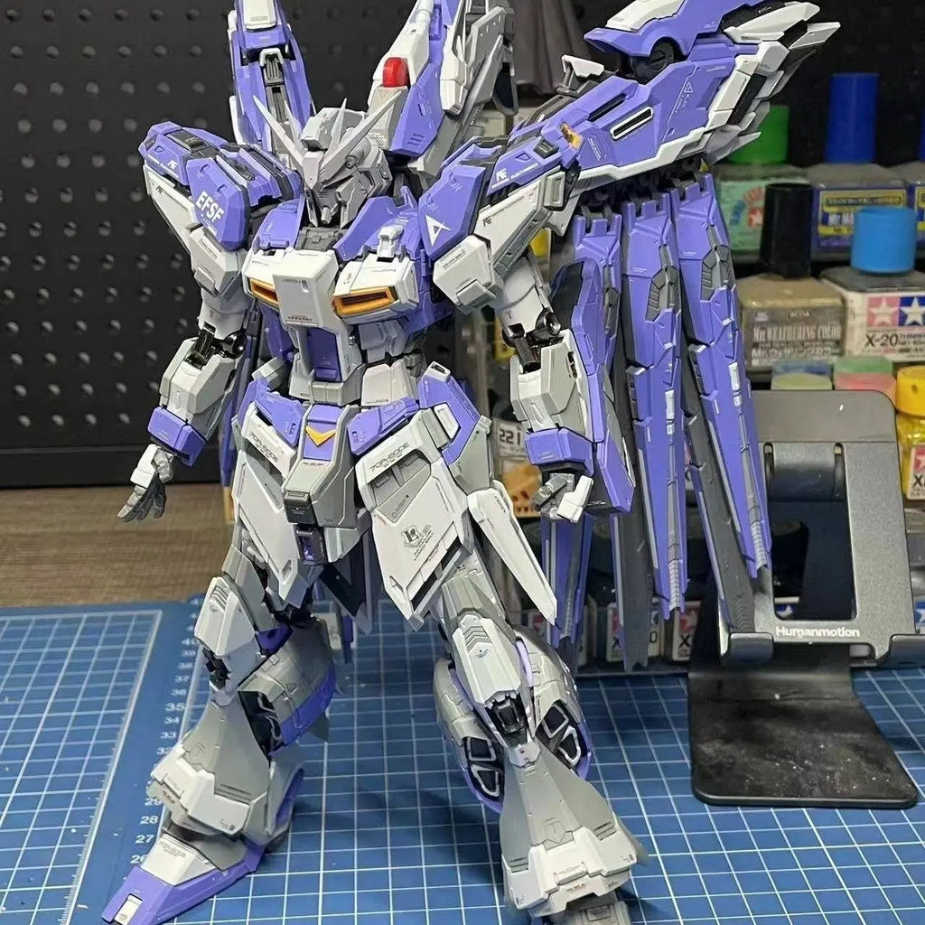 In Stock V-TIGER VT01 Hi-V Assembly Model 1/100 Toys RX-93-v2 YUJIAOLAND Hi-V GK Pre-coating Alloy skeleton model The 2/3 batch