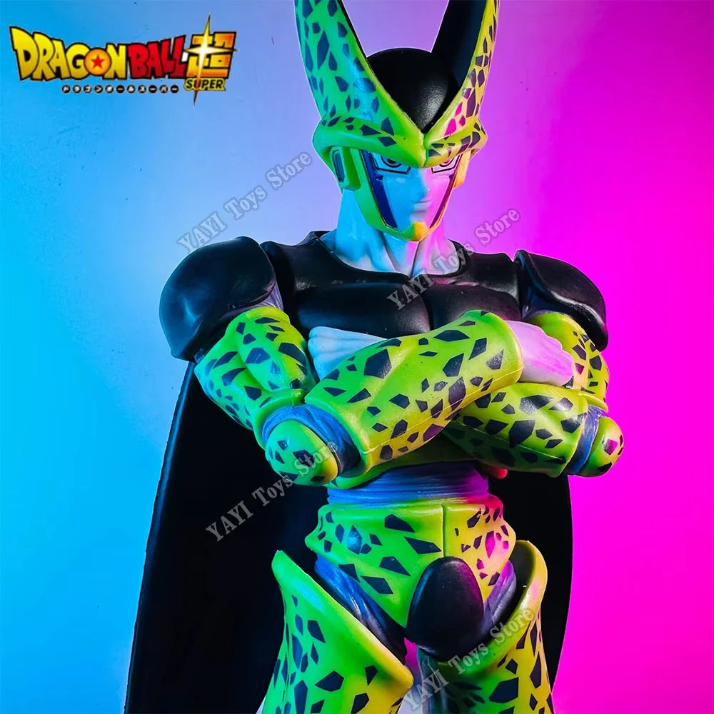 30cm Dragon Ball Z Cell Anime Figure Toy Ultimate Shape Dbz Super Saiyan Action Figures Pvc Collectible Model Toys For Kids Gift