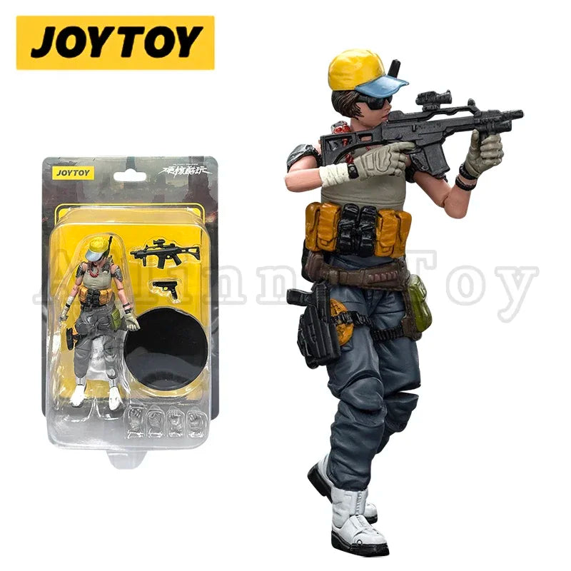 JOYTOY 1/18 3.75 Action Figures Military Armed Force Series Anime Model Gift