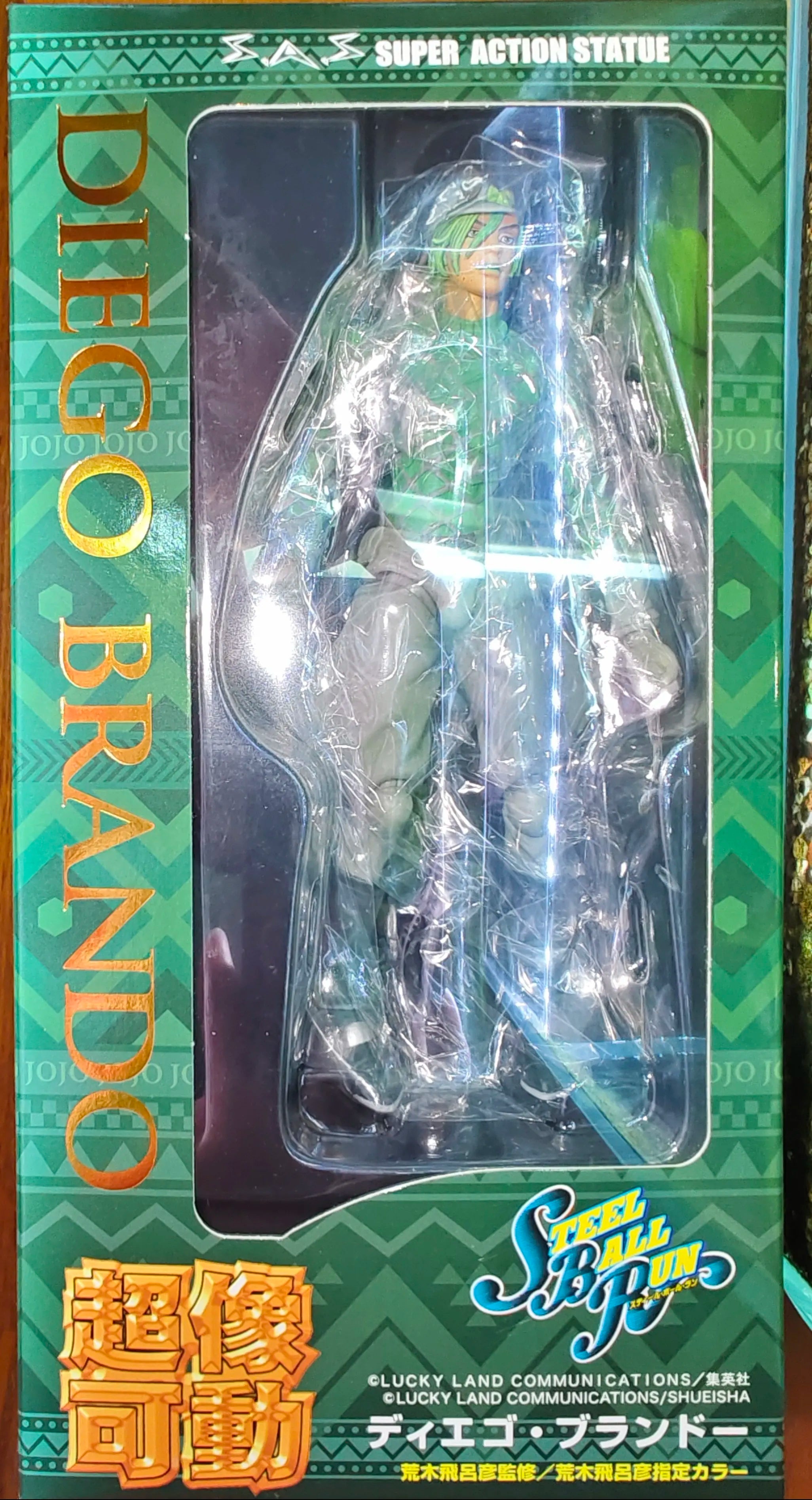 Medicos JoJo's Bizarre Adventure Johnny Joestar Action Figure Anime Model Trendy Toys Desktop Doll Collectibles