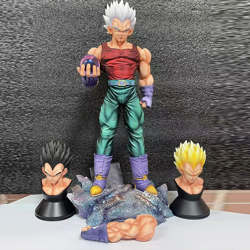 In Stock Dragon Ball Anime Figure Super Saiyan Gt Vegeta Handmade Action Figures Goku Pvc Statue Collection Model Toys Gifts