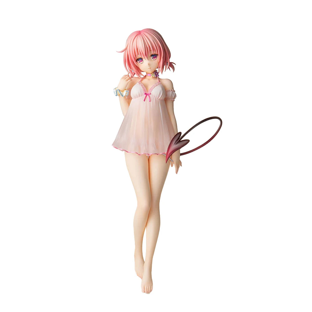 Anime Figure Lala Satalin Deviluke swimsuit action figures Momo Belia Deviluke figurine Yuuki Mikan statues PVC dolls gifts 24cm
