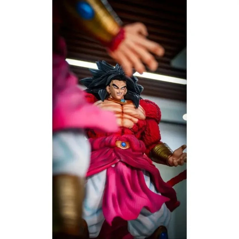 In Stock 50CM JT Toys Dragon Ball Anime Figures SSJ4 Broli Action Figures Super Saiyan 4 PVC Statue Collection Model Gift Toy