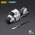 【Pre Sale】Original JOYTOY 1/18 Action Figure Warhammer 40000 White Scars Raider-pattern Combat Bike Model Toy Collection