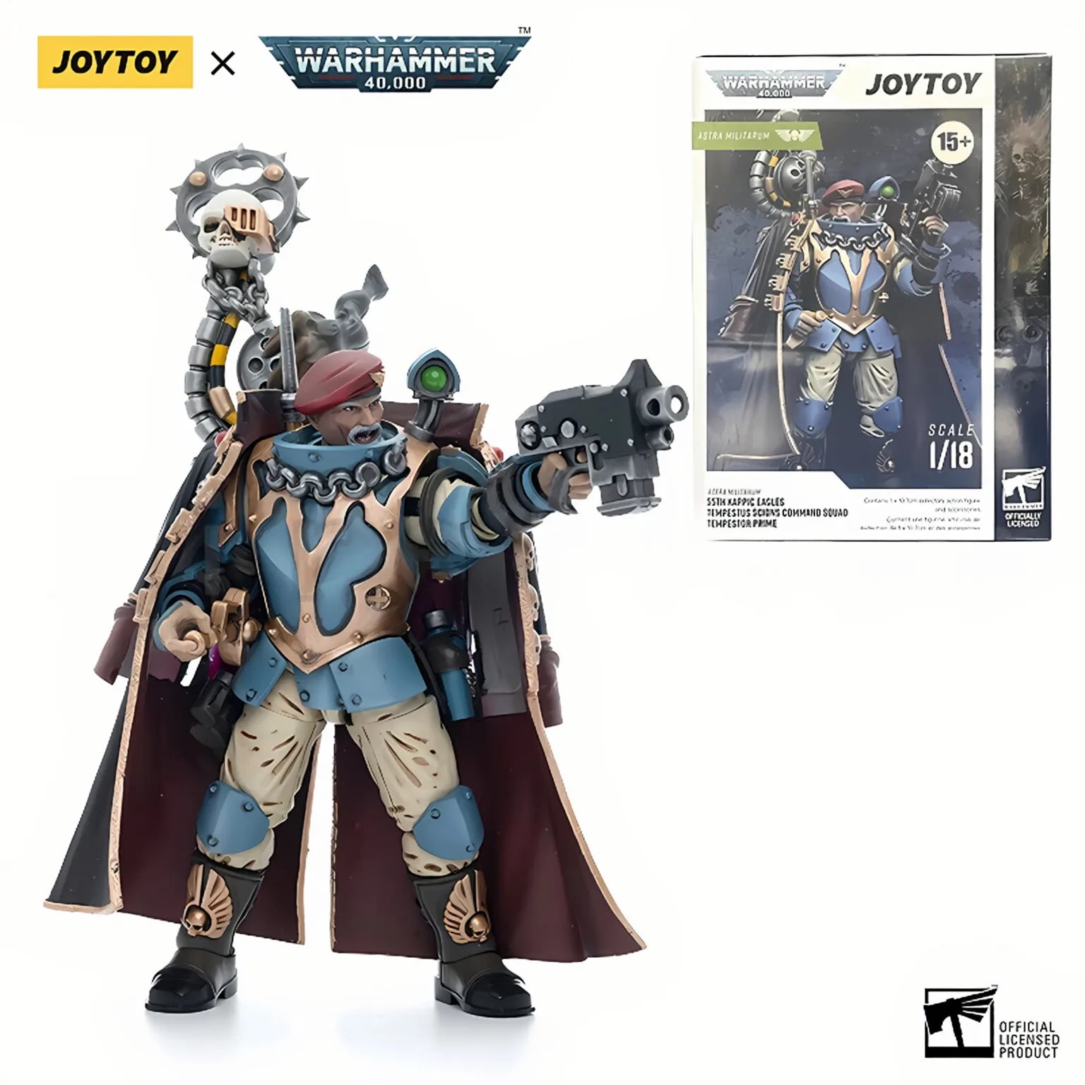 1/18 JOYTOY Action Figure 40K Astra Militarum Anime Model Toy