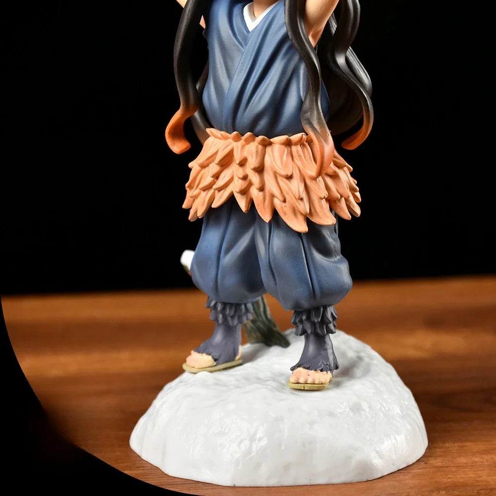 Anime Demon Slayer Figure Kamado Nezuko cosplay Hashibira Inosuke Action Figures Cute Nezuko Model Toy Figurine Kids Toys Gift
