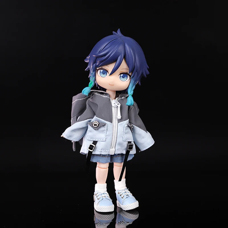OB11 Clothes Little Monster Jacket Shorts Set Clothes Decoration Molly, GSC Body, 1/12bjd Doll Clothes Toy Clothing